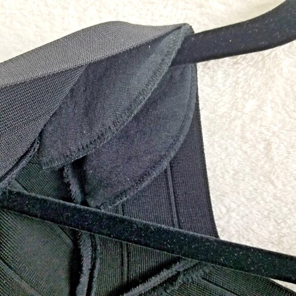 Banded Black Dress INC International Concepts Women's L zippered - Picture 9 of 11